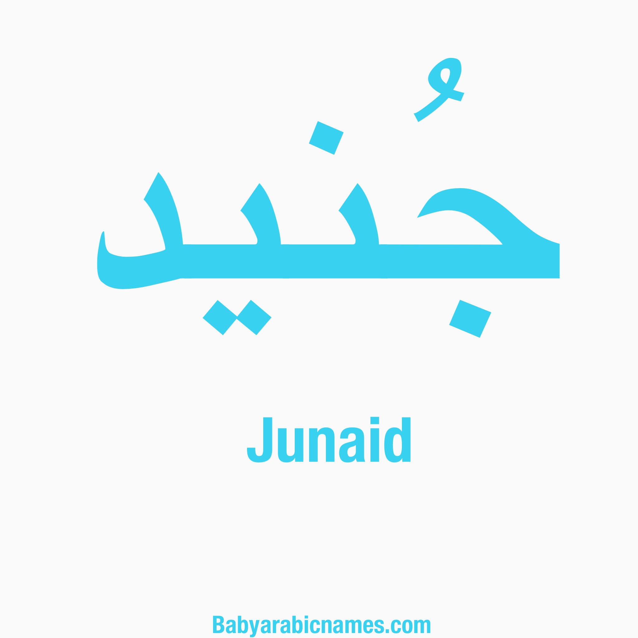 Junaid Baby Boy Arabic Name