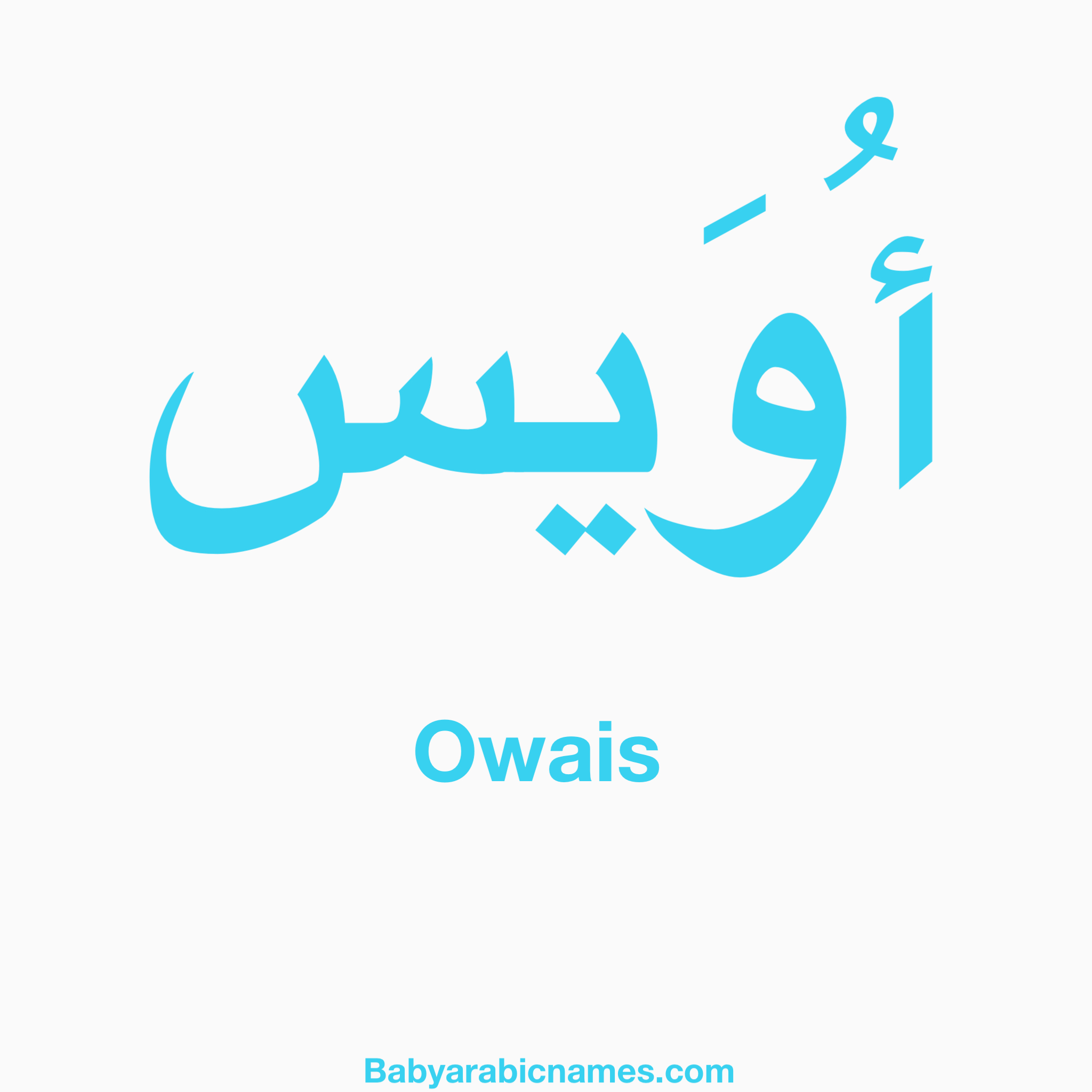 Owais Baby Boy Arabic Name