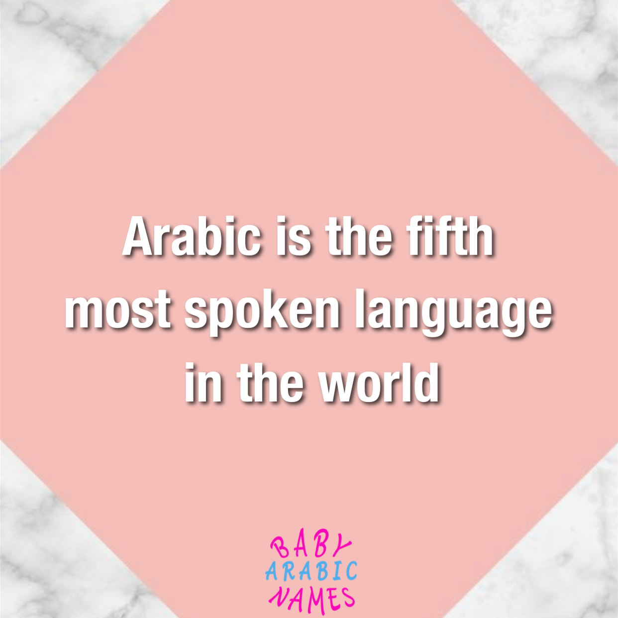 Arabic 5th most spoken language
